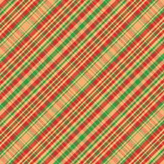 Tartan plaid pattern with texture.