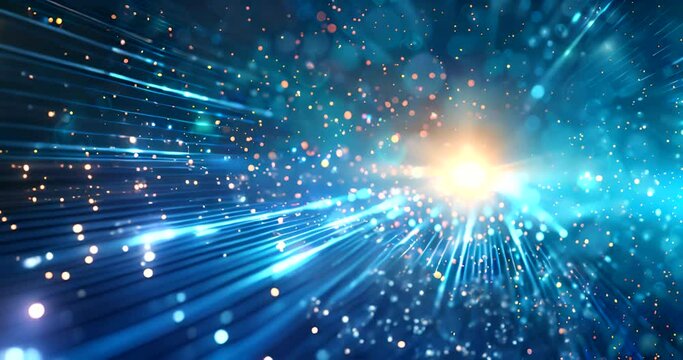 Abstract, hyperspace and stars with lightspeed travel in future in space tunnel with hyper jump. Relativity, photon and time dialation with cosmetology for interstellar movement with redshift.