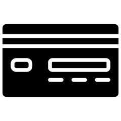 credit card solid icon