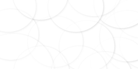 Abstract. Circle white background ,light and shadow. copy space .Vector. abstract wavy line. vector seamless pattern. White Circles. 3D wallpaper. Vector. Halftone seamless background.