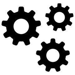 cog solid icon