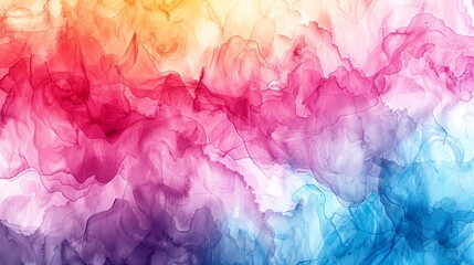 Fototapeta premium Colorful abstract background with vibrant shades of red, pink, purple, and blue in a fluid, smoky texture. Perfect for creative designs.