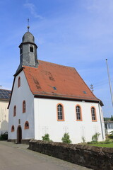 Gebäude der protestantischen Kirche Gleiszellen-Gleishorbach