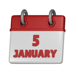 5 January
