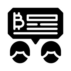 consensus glyph icon