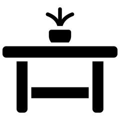 table solid icon