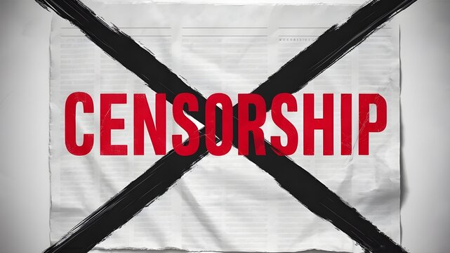censorship of press and media