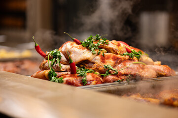 grilled chicken wings