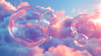 Glossy Research and Development Networks Concept: Abstract Digital Art Symbolizing Innovative Technology in Research and Development