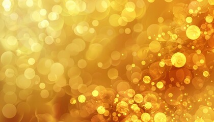 Gold colored glitter and glow background. golden color gradient. wallpaper template
