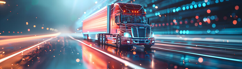 Structured Innovation: Glossy Transportation Grid Symbolizing Logistics Technology in Digital Art   Photo Realistic Concept on Adobe Stock