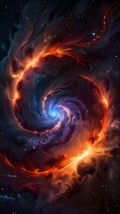 Grand Design Spiral Galaxy: A Majestic Island in the Cosmos