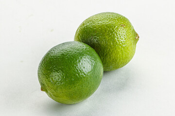 Natural irganic sour ripe lime