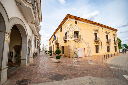 the city hall of Almendralejo, province of Badajoz, Extremadura, Spain