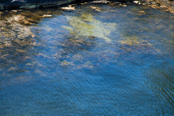 blue water texture