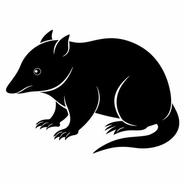 recommend clip art: mole black silhouette