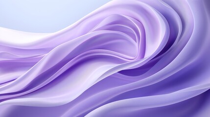 Naklejka premium A tight shot of a purple backdrop featuring a wavy pattern at its base Beneath, a light blue sky stretches upward