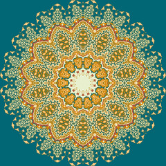 Mandalas, Ramadan kareem. Vintage decorative elements.