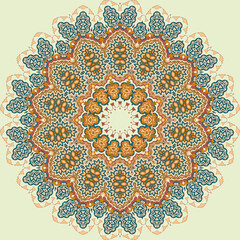 Mandalas, Ramadan kareem. Vintage decorative elements.