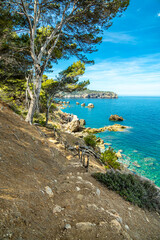 Küstenwanderung zur Bucht von Cala de Deià auf der wunderschönen Balearen Insel Mallorca - Spanien