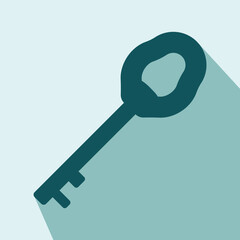 key icon design vector template simple and modern