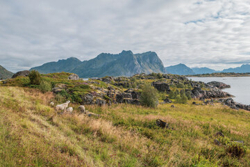 Les &icirc;les Lofoten, beaut&eacute;s naturelles de la Norv&egrave;ge.