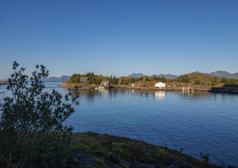 Les &icirc;les Lofoten, beaut&eacute;s naturelles de la Norv&egrave;ge.
