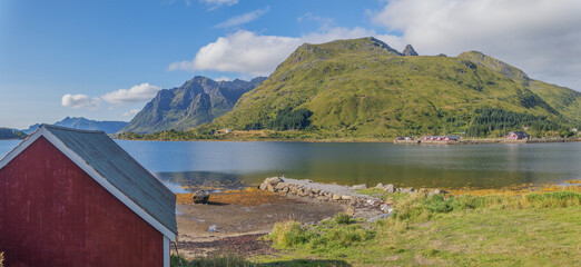 Les &icirc;les Lofoten, beaut&eacute;s naturelles de la Norv&egrave;ge.