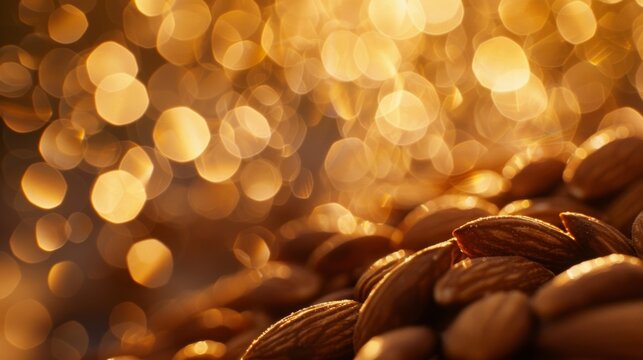 Roasted almonds embody the strong and resilient nature of the baryon particle.