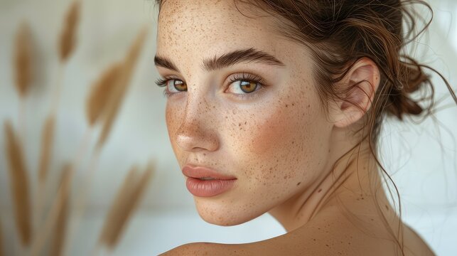 Authentic Beauty: High-Resolution Image of Natural Skin with Stretch Marks and Imperfections