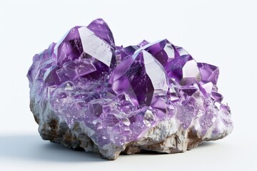 mineral stone isolated on white background