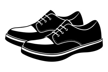 shoes vector silhouette illustration