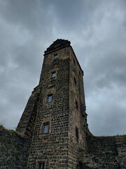 Turm auf Burg Stolpen