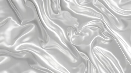  A close-up of a white cloth with a wavy pattern at the bottom The bottom of the image features a black and white striped border