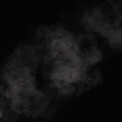 Mystical blac background abstract clouds of smoke fog.  Clip art nebula galaxy smoke steam smog