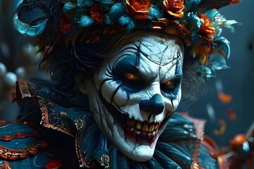 Embrace the twisted delights of Halloween with visuals that celebrate the macabre. From deranged clowns to sinister rituals, these images will inject a dose of madness into your designs, captivating a