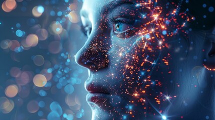 Obraz premium working on a technologically advance company, generative ai