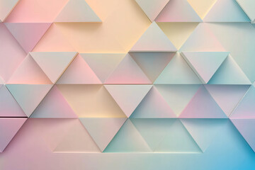 Obraz premium A colorful background with triangles and a blue and pink gradient