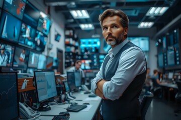 Fototapeta premium Configuration Manager's role in planning and implementing IT systems and services