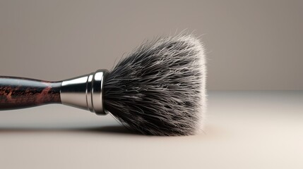 Shave brush 3D icon. Shaving brush 3D icon.
