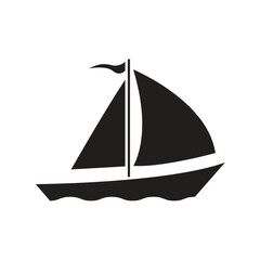 sailboat icon logo