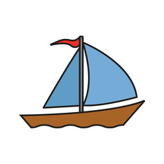 sailboat icon logo