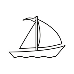 sailboat icon logo