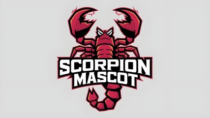 The scorpion mascot logo