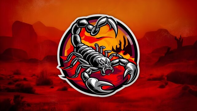 Fierce Scorpion Mascot Logo Design