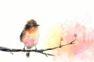 Woodland Animals & Plants Clipart Watercolor Set -  Transparent PNGs - Nursery Clipart, Fox, Bear, Deer, Hedgehog. Beautiful simple AI generated image in 4K, unique.