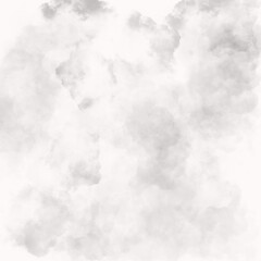 White clouds in sky. Cloudy smoky abstract background. Black and white  textured background.