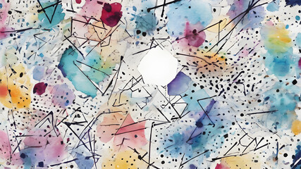 Obraz premium Abstract watercolor background template . Abstract Modern Backgrounds design. AI generated image