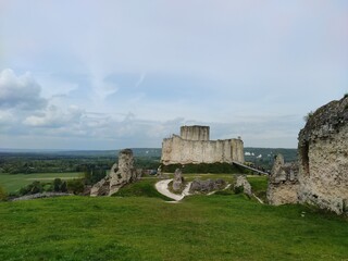 Chateau Gaillard, Les Andelys, travel in Normandy, France