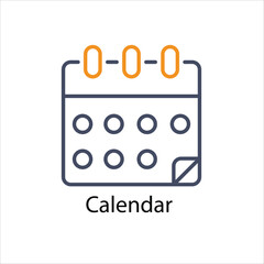 Calendar vector icon